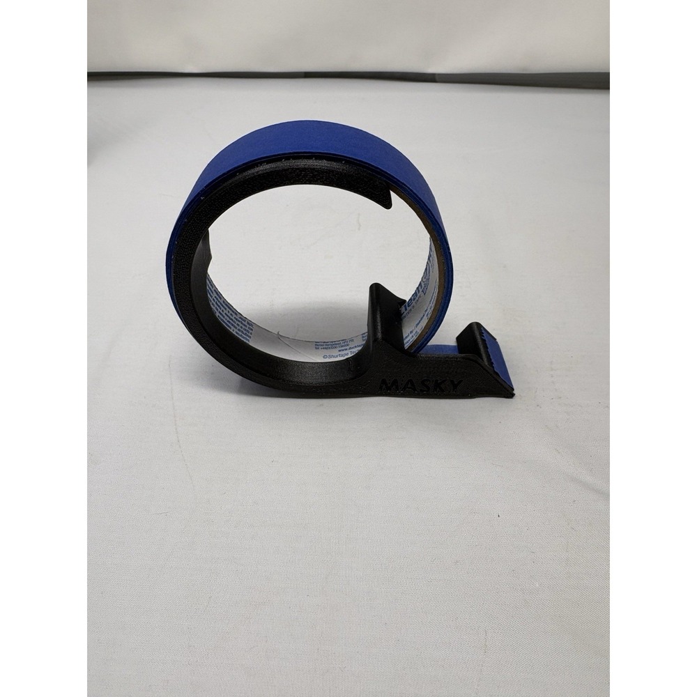 Masky Masking Tape Dispenser Cutter 1"
